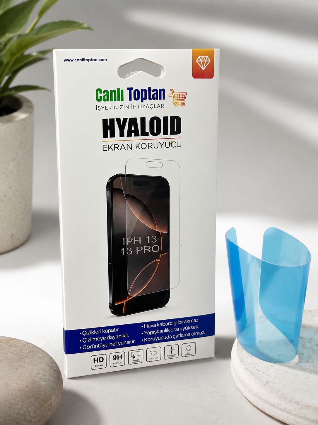 HYALOID Ekran Koruyucu - iPhone 13/13 Pro
